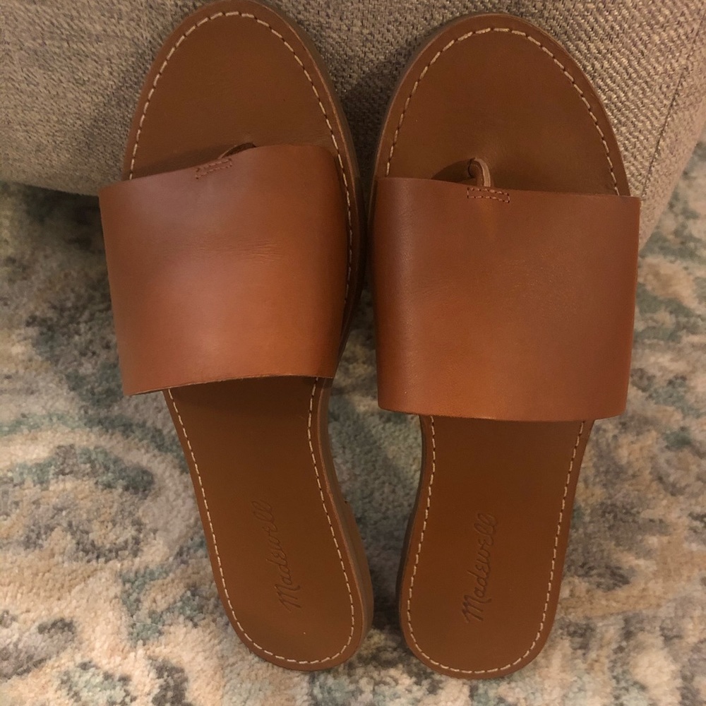 Madewell Boardwalk Post Slide Sandal